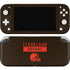 NFL Cleveland Browns Brown Performance Series Nintendo Switch Lite Skin